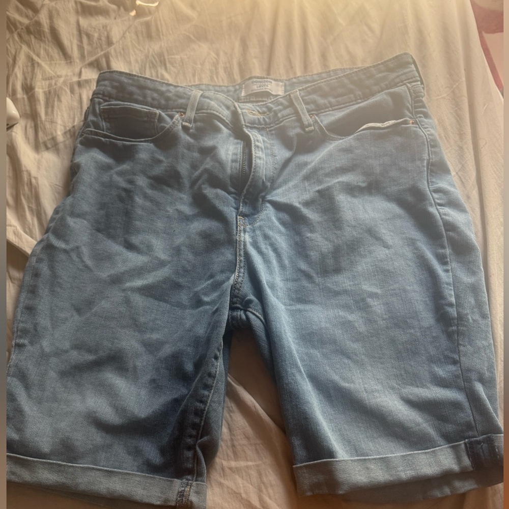 Denizen from Levi's Light Blue Jean Shorts